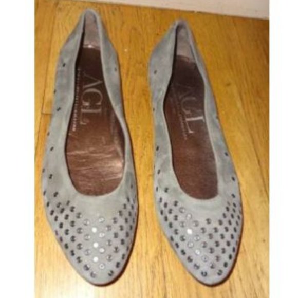 ❌❌SOLD❌❌AGL Attilio Giusti Leombruni Grommet Flats - Picture 5 of 12